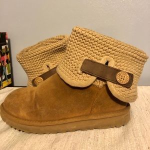 Uggs Shaina Knit (Chesnut) Size 8